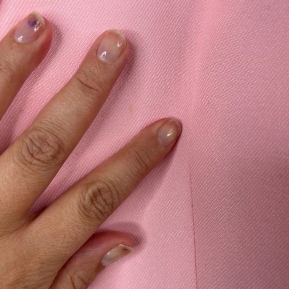 Blair Pink Blazer Womens 10 MS Single Button Classic Barbiecore - Picture 4 of 7